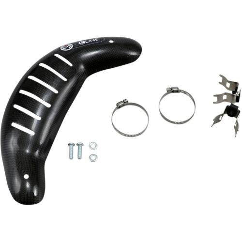 Moose Racing - Moose Racing Pipe Guards By ELINE for 4-Stroke - Stock - MHS45019F