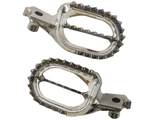 Moose Racing - Moose Racing Titanium Footpegs - 50610-SPTF-00S
