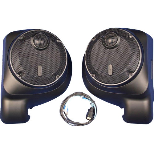 J&M - J&M Rokker XXR 6.71in. Fairing Lower Speaker Kit - HLR2W-6712TW-XXR