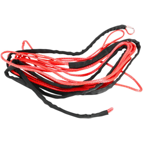 Moose Offroad - Moose Offroad Synthetic Winch Cable - 1/4in. x 50ft. - Red - 4505-0617