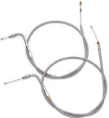 Barnett - Barnett Stainless Clear-Coated Throttle Cable (+6in.) - 102303090106