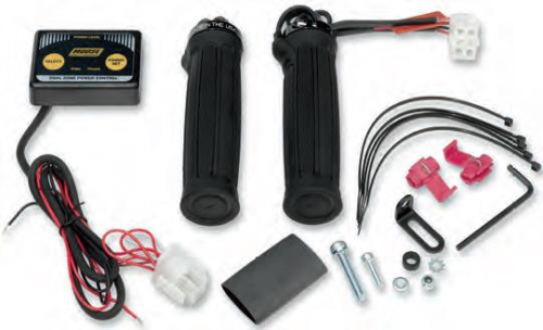 Moose Utility - Moose Utility ATV Clamp-On Dual Zone Heated Grips - 215071