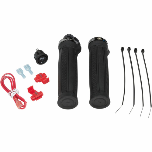 Moose Utility - Moose Utility Replacement Grip with Plug for ATV Dual/Quad Zone Heated Grip Kit - Left - 215089