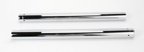 Custom Cycle - Custom Cycle 49mm Show Chrome Fork Tubes - 23.50in. - T 2012UC