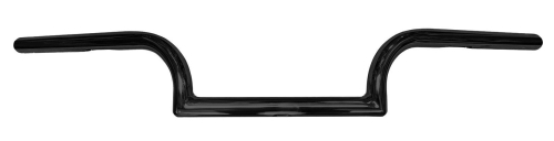 Nash Motorcycle Company - Nash Motorcycle Company 1in. Drag Handlebar - Dimpled - Black - 5DBBDK