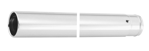 Custom Cycle - Custom Cycle 41mm Show Chrome Fork Tubes - 20.25in. - T 2000UC
