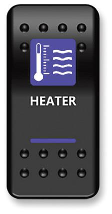 Moose Utility - Moose Utility Rocker Switch - Heater - HTR-PWR