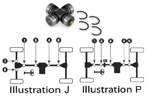 Moose Utility - Moose Utility Universal Joint - ATV507