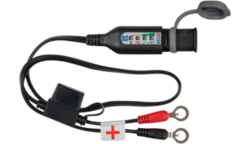 Moose Racing - Moose Racing Optimate Battery Status/Charge System Monitor - O-124M