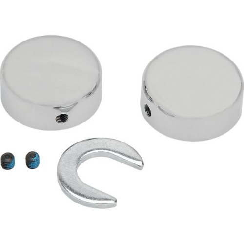 Drag Specialties - Drag Specialties Swingarm Pivot Bolt Covers - 1303-0025