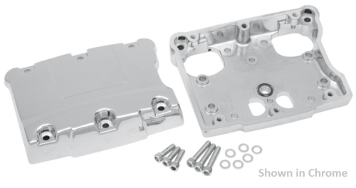 Drag Specialties - Drag Specialties Rocker Box Cover - Black - 0940-1240