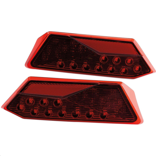 Moose Utility - Moose Utility LED Taillights - Red - 100-3385-PU
