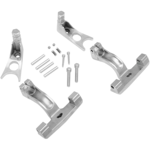 Drag Specialties - Drag Specialties Passenger Floorboard Mount Kit - Chrome - 1621-0512