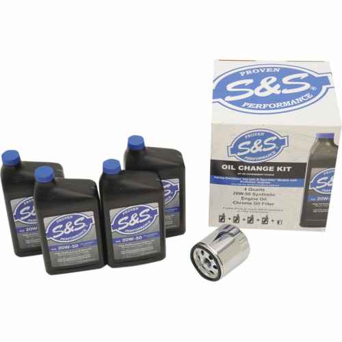 S&S Cycle - S&S Cycle Oil Change Kit - 218940