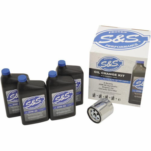 S&S Cycle - S&S Cycle Oil Change Kit - 218942