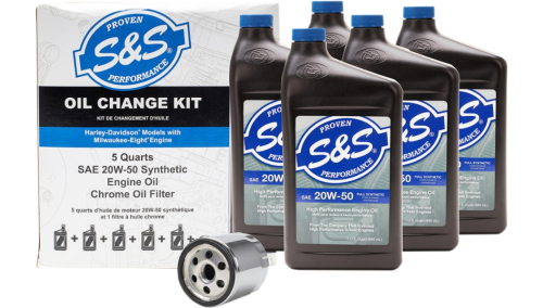 S&S Cycle - S&S Cycle Oil Change Kit - 218944