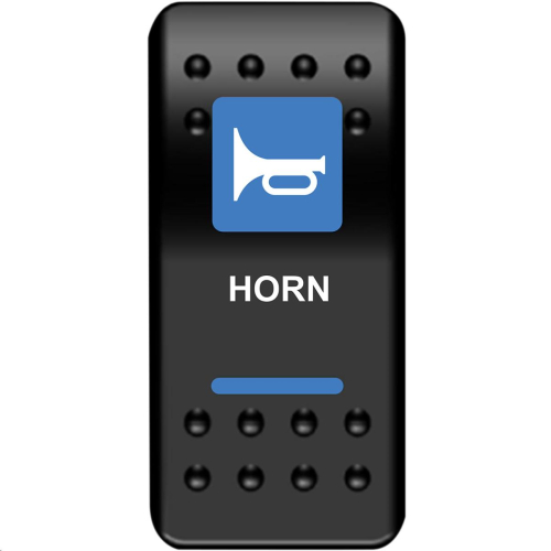 Moose Utility - Moose Utility Horn Rocker Switch - Blue - HRN-PWR