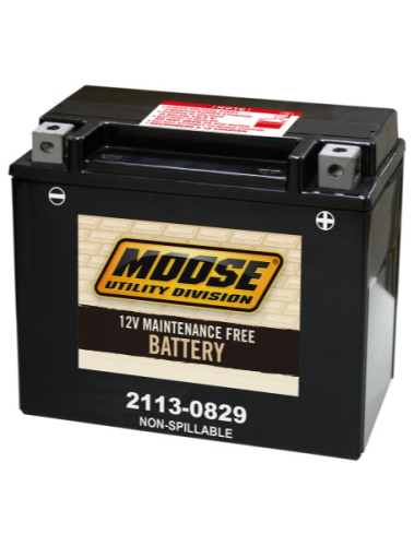 Moose Utility - Moose Utility Factory-Activated AGM Maintenance-Free Battery - YTX20HL - CTX20HL (FA)