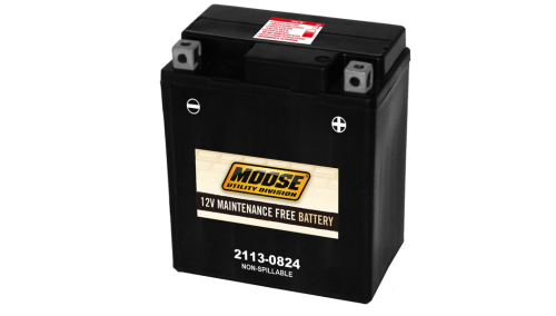 Moose Utility - Moose Utility Factory-Activated AGM Maintenance-Free Battery - YTX7L - CTX7L