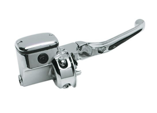 Drag Specialties - Drag Specialties Cut-Down Handlebar Master Cylinder - 11/16in. - Chrome - 1914-4011