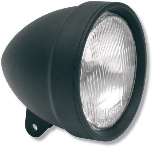 Drag Specialties - Drag Specialties 5 3/4in. Die-Cast Headlight Assembly - Matte Black Headlight - 2001-0207