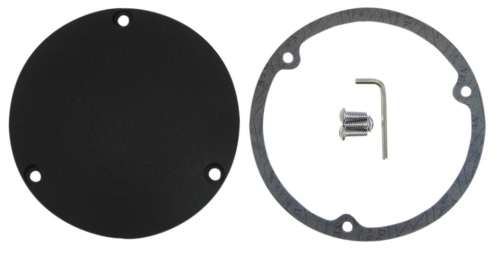 Drag Specialties - Drag Specialties Derby Cover - Wrinkle Black - 1107-0364