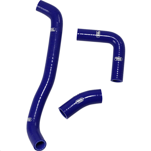 Moose Racing - Moose Racing Race Fit Radiator Hose Kit without Clamps - 6 - Blue - SUZ-25-BL
