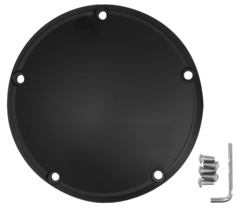 Drag Specialties - Drag Specialties Derby Cover - Flat Black - 1107-0363