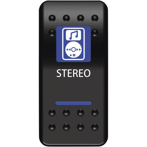 Moose Utility - Moose Utility Rocker Switch - Stereo (Single Pole, Single Throw) - STR-PWR