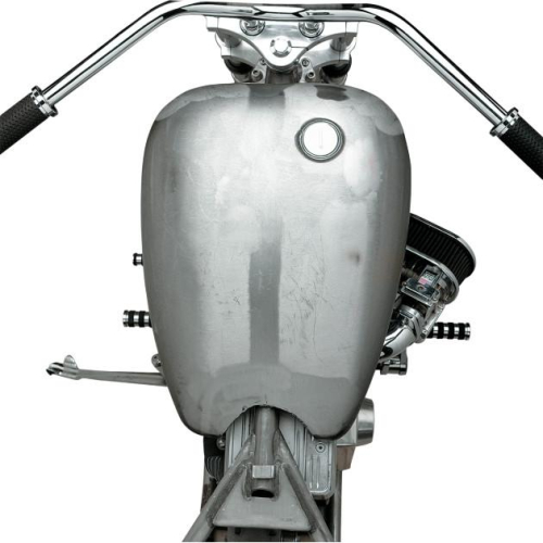 Drag Specialties - Drag Specialties One-Piece Extended Gas Tank with Screw-In Cap - Smooth Top Style - DS-390071