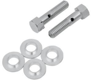 Drag Specialties - Drag Specialties Breather Bolt Kit - 3/8in. - 16 - 1012-0161