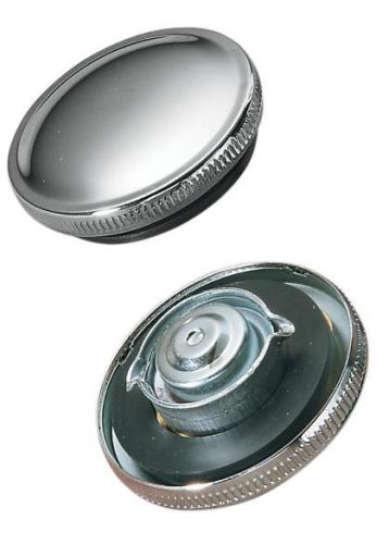 Drag Specialties - Drag Specialties Vented Chrome Original-Style Gas Cap - DS-390193