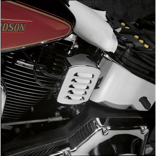 Drag Specialties - Drag Specialties Louvered Coil Cover - DS-376610