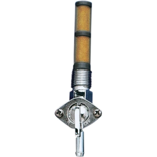Drag Specialties - Drag Specialties Petcock  - Straight x 5/16in. Rib Spigot - Chrome - DS-390216