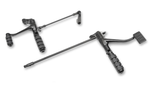 Drag Specialties - Drag Specialties Sportster Forward Control Kit - Standard - Black - 056279
