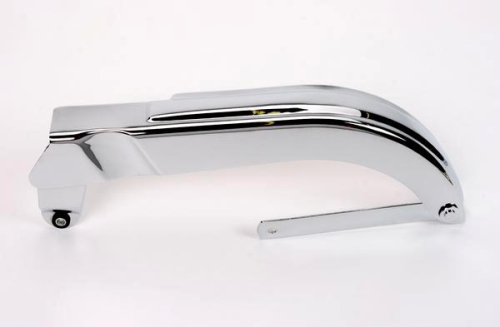 Drag Specialties - Drag Specialties Rear Upper Belt Guard - Chrome - DS-325176