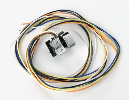 Drag Specialties - Drag Specialties Handlebar Dimmer and Horn Switches - Chrome - DS-272257A