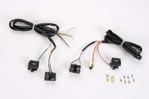 Drag Specialties - Drag Specialties Handlebar Switch Kit - Black - DS-272195