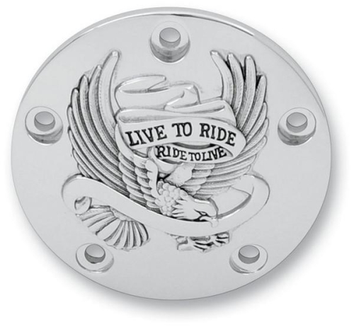 Drag Specialties - Drag Specialties Live to Ride Points Cover - Chrome - 0940-0841