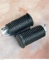 Drag Specialties - Drag Specialties Rubber Driver Footpegs - DS-241065