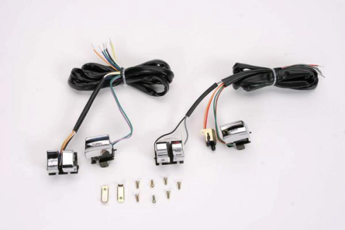Drag Specialties - Drag Specialties Handlebar Switch Kit - Chrome - DS-272196