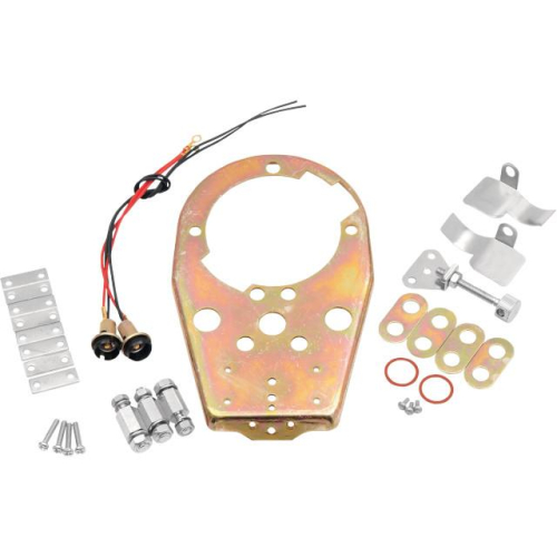 Drag Specialties - Drag Specialties Cat Eye Dash Cover Base Plate - DS-373647