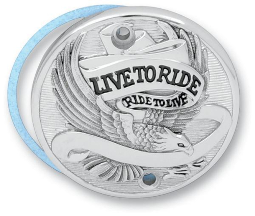 Drag Specialties - Drag Specialties Live to Ride Points Cover - Chrome - 0940-0843