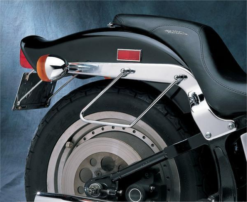 Drag Specialties - Drag Specialties Chrome Saddlebag Support Brackets - DS-110847