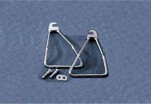 Drag Specialties - Drag Specialties Chrome Saddlebag Support Brackets - DS-110854