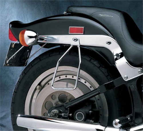 Drag Specialties - Drag Specialties Chrome Saddlebag Support Brackets - DS-110848