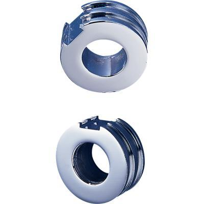 Drag Specialties - Drag Specialties Chrome Axle Adjuster Spacers - DS-195085