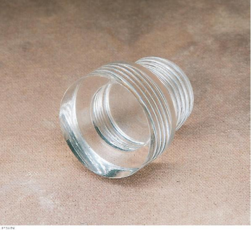 Drag Specialties - Drag Specialties Clear Timing Hole Plug - DS-196040