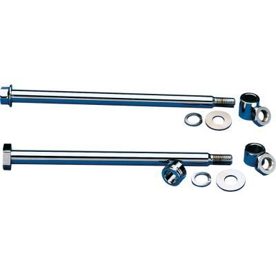 Drag Specialties - Drag Specialties Chrome Axle Kit - Rear - DS-223044