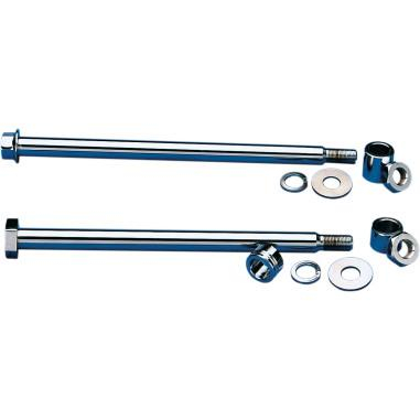 Drag Specialties - Drag Specialties Chrome Axle Kit - Rear - DS-223045